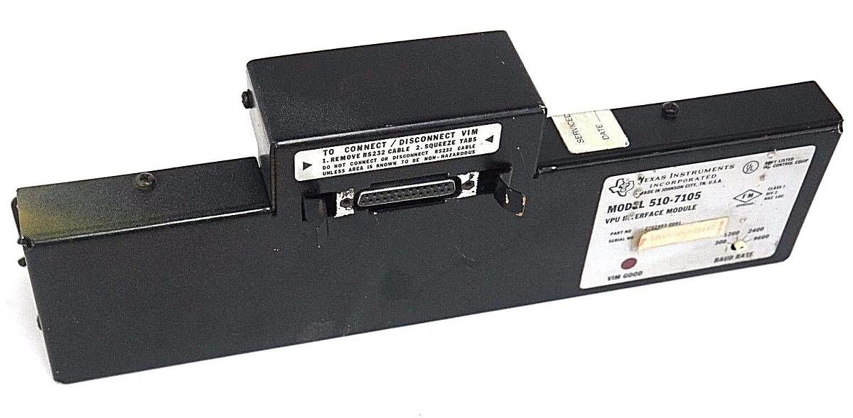 Used TEXAS INSTRUMENTS 510-7105 VPU INTERFACE MODULE 2702403-001