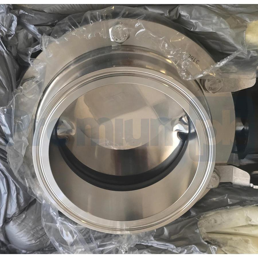 SPX 200BVP 4" S-LINE FKM ELASTOMERS BUTTERFLY VALVE w/ ACTUATOR WM20004719 NSNP
