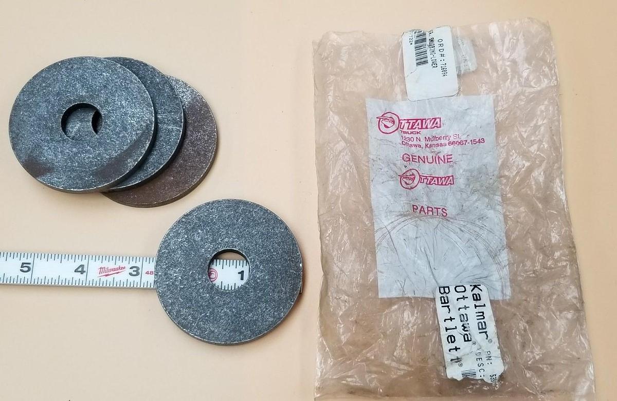 LOT OF 4 NEW KALMAR OTTAWA 53517122 WASHERS, SNUBBING-LOWER