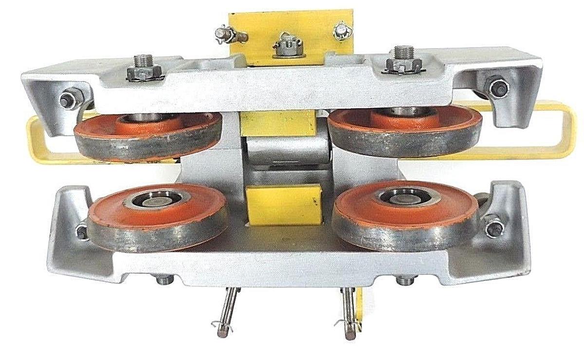 Used UNIFIED INDUSTRIES TT1023 FOUR WHEEL TROLLEY CAP: 3000 LBS, 13480