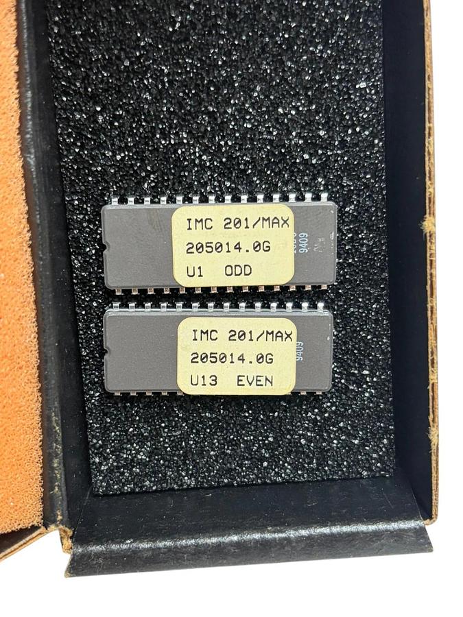 IMC 201/MAX 205014.0G Firmware EPROM Chip Set U1 ODD U13 EVEN 4A0017-18004L New
