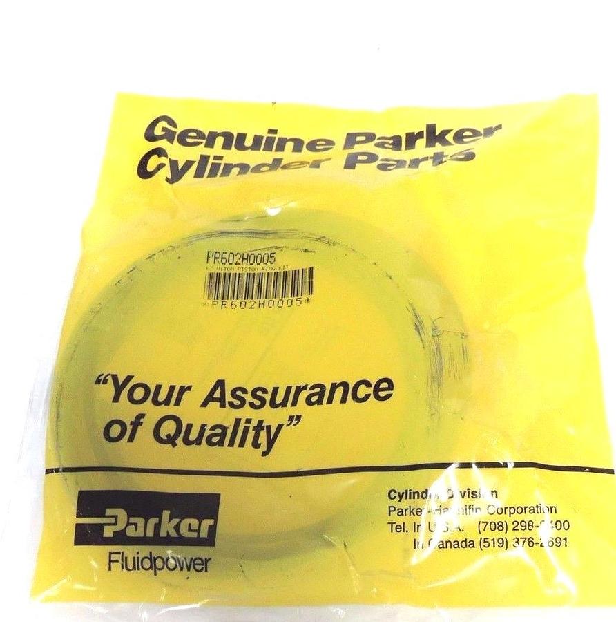 Used NIB PARKER PR602H0005 6'' VITON PISTON RING KIT