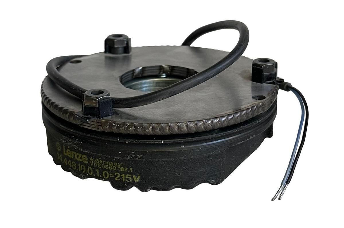 Used NEW LENZE 14.448.10.0.1.0=215V / 1444810010 MAGNETIC DISC BRAKE 048161-0 215V *