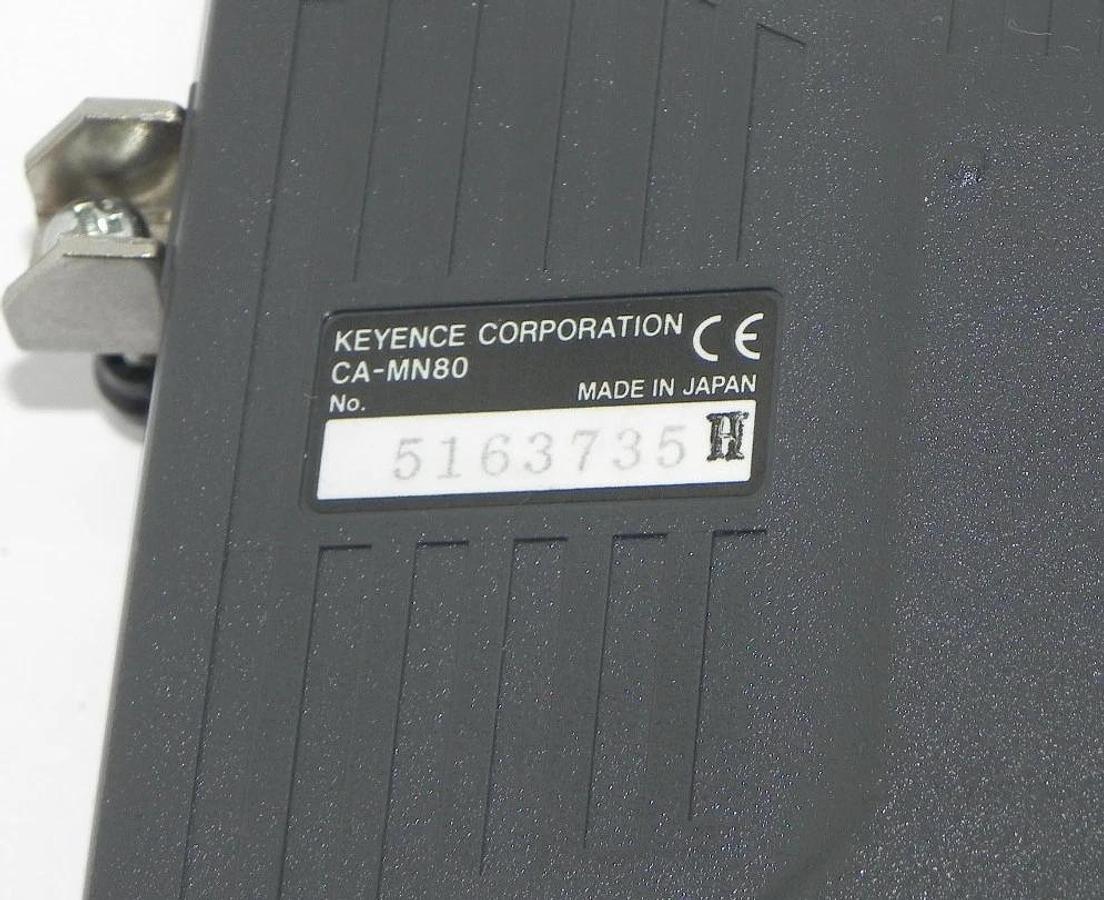 Used KEYENCE CORPORATION CA-MN80 PANEL LCD 8-1/2IN SCREEN CAMN80