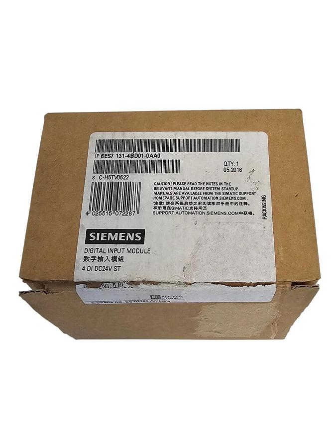 BOX OF 4 NEW SIEMENS 6ES7131-4BD01-0AA0 DIGITAL INPUT MODULES 6ES71314BD010AA