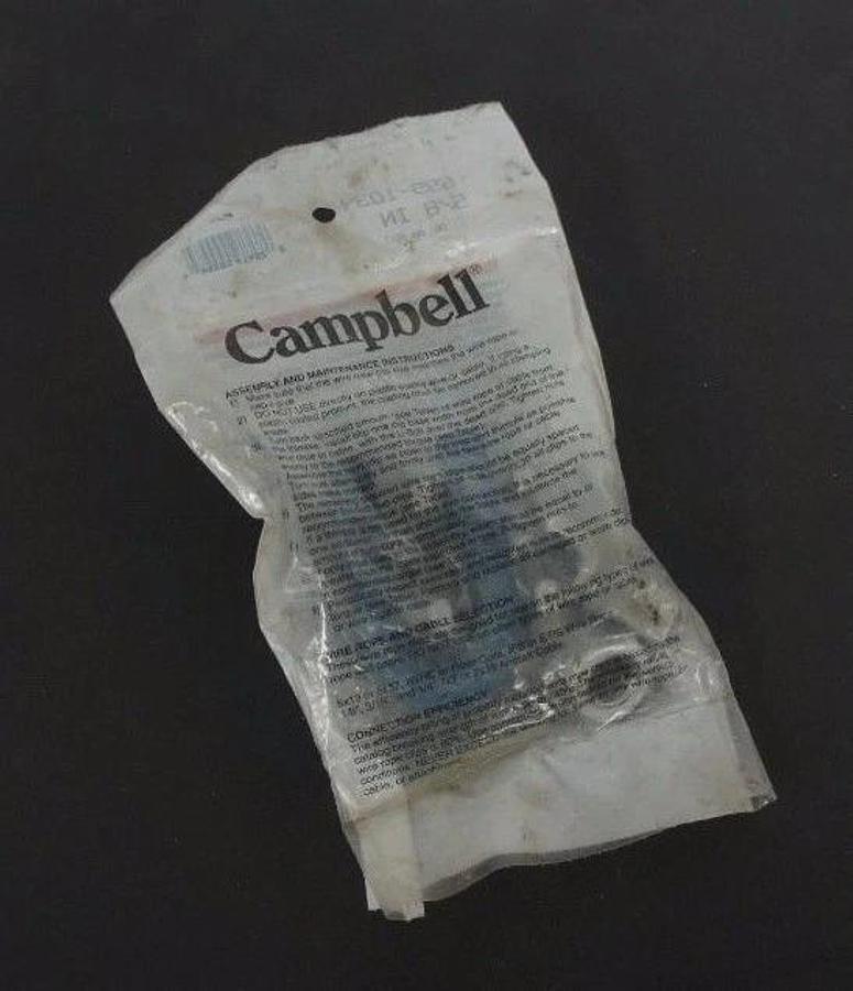 Used NEW CAMPBELL 699-1034 WIRE ROPE CLIP 5/8" 6991034