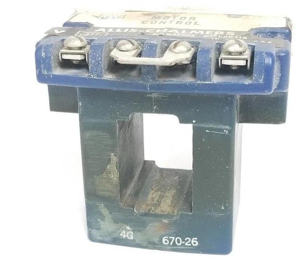 Used ALLIS-CHALMERS D71221-1 MOTOR CONTROL COIL 110/208-220V, 60-50CY, D712211