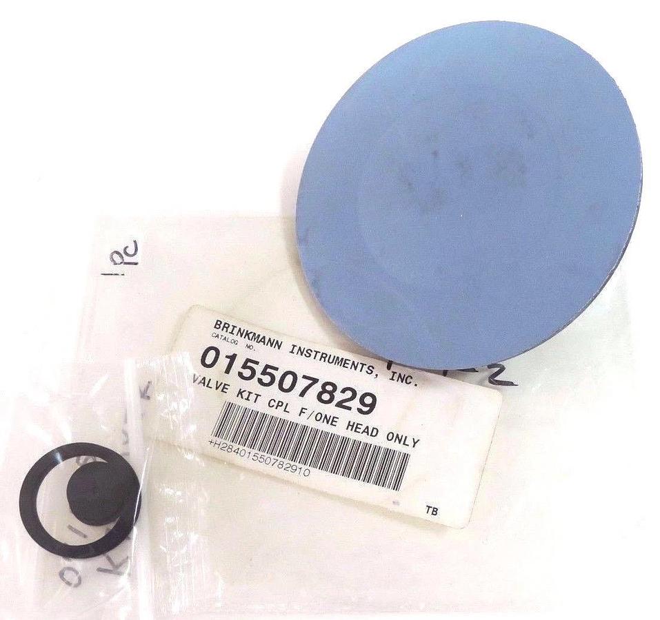 Used NEW BRINKMANN INSTRUMENTS 015507829 VALVE KIT CPL F/ONE HEAD ONLY