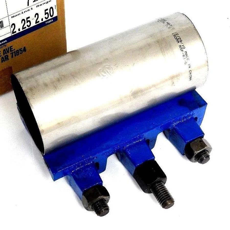 Used NIB SMITH-BLAIR INC. 226 REPAIR CLAMP 2.70"-3.00" WIDTH 7 1/2"