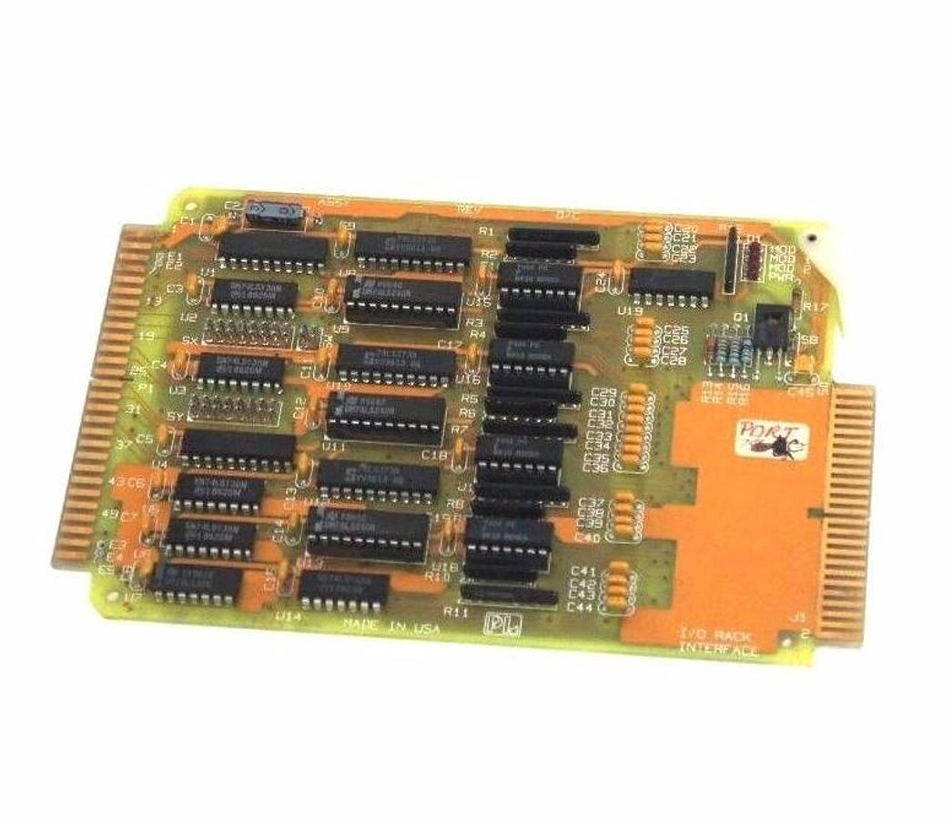 NEW PL PROLOG TEK PWB 110414-001 REV. C I/O RACK INTERFACE 7507