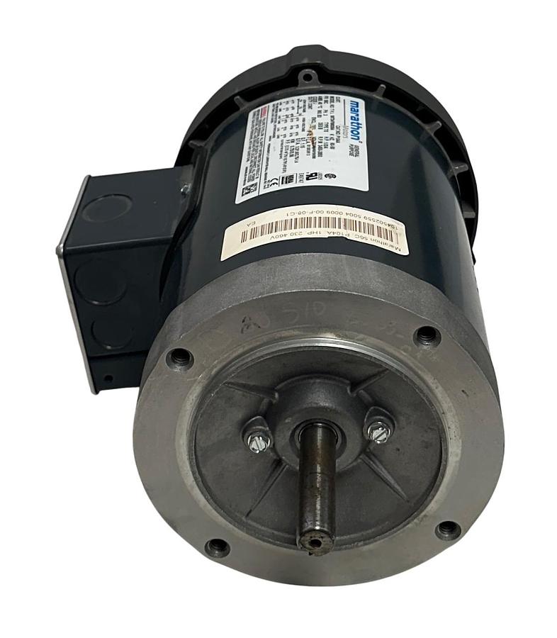 Used MARATHON 56T34F99009A / P104A GENERAL PURPOSE ELECTRIC MOTOR 3/4-1HP 3PH NSNP