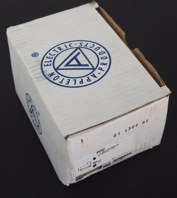 Used BOX OF 6 NEW APPLETON APPLB27 GRAYLOY CONDUIT BODIES 3/4" FM7 BODIES TYPE LB