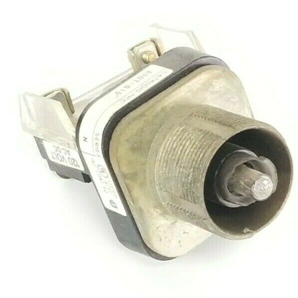 Used ALLEN BRADLEY 800T-Q10 SER. N PILOT LIGHT 120V (DAMAGED)
