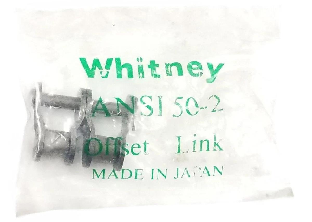 Used NEW WHITNEY CHAIN ANSI 50-2 OFFSET CHAIN LINK