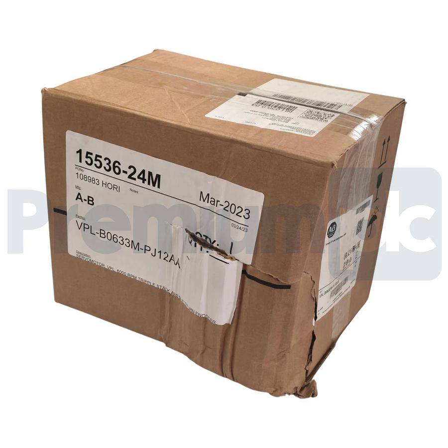 Opened Allen Bradley VPL-B0633M-PJ12AA /A Kinetix VP Low Inertia Servo Motor