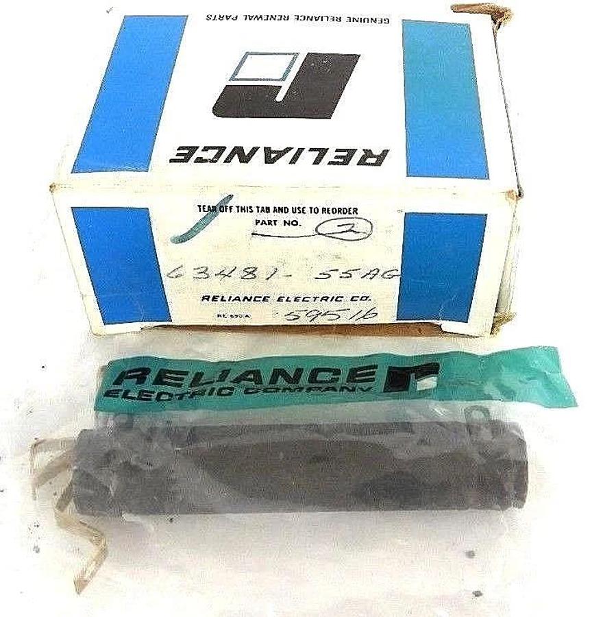 Used NIB RELIANCE ELECTRIC 63481-55AG RESISTOR 10OHMS, 10%, 60W, HL-60-03Z-6