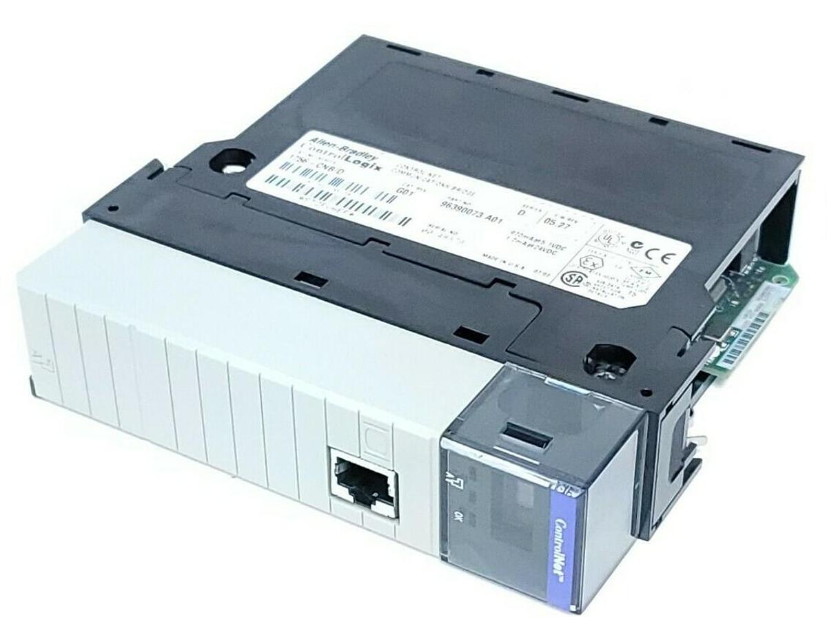 Used (2) ALLEN BRADLEY 1756-CNB/D CONTROL NET COMMUNICATIONS BRIDGES CAT. REV. G01