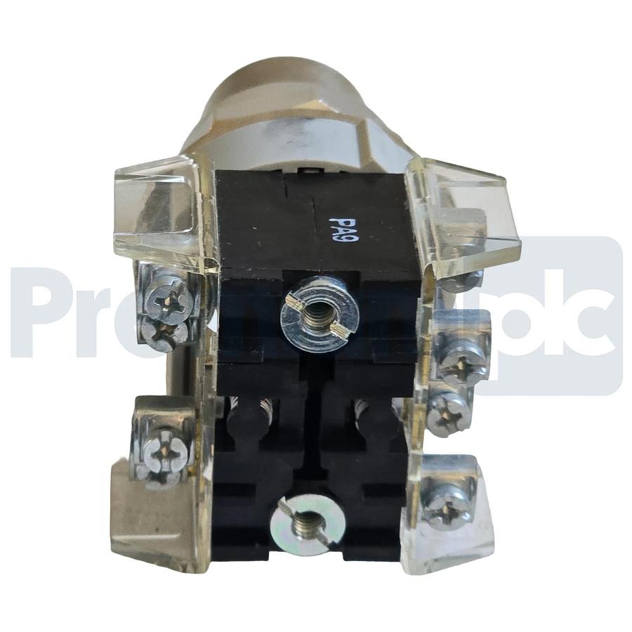 Allen-Bradley 800T-H3123B /T Selector Switch 30mm 2Pos Cyl. Lock 2 NO/2 NC NSNP