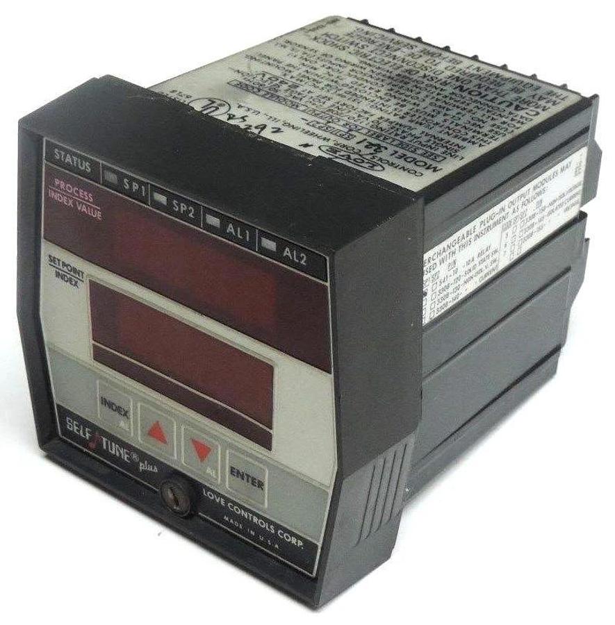 Used LOVE CONTROLS 321 SP1 SELF TUNE PLUS TEMPERATURE CONTROLLER 321SP1