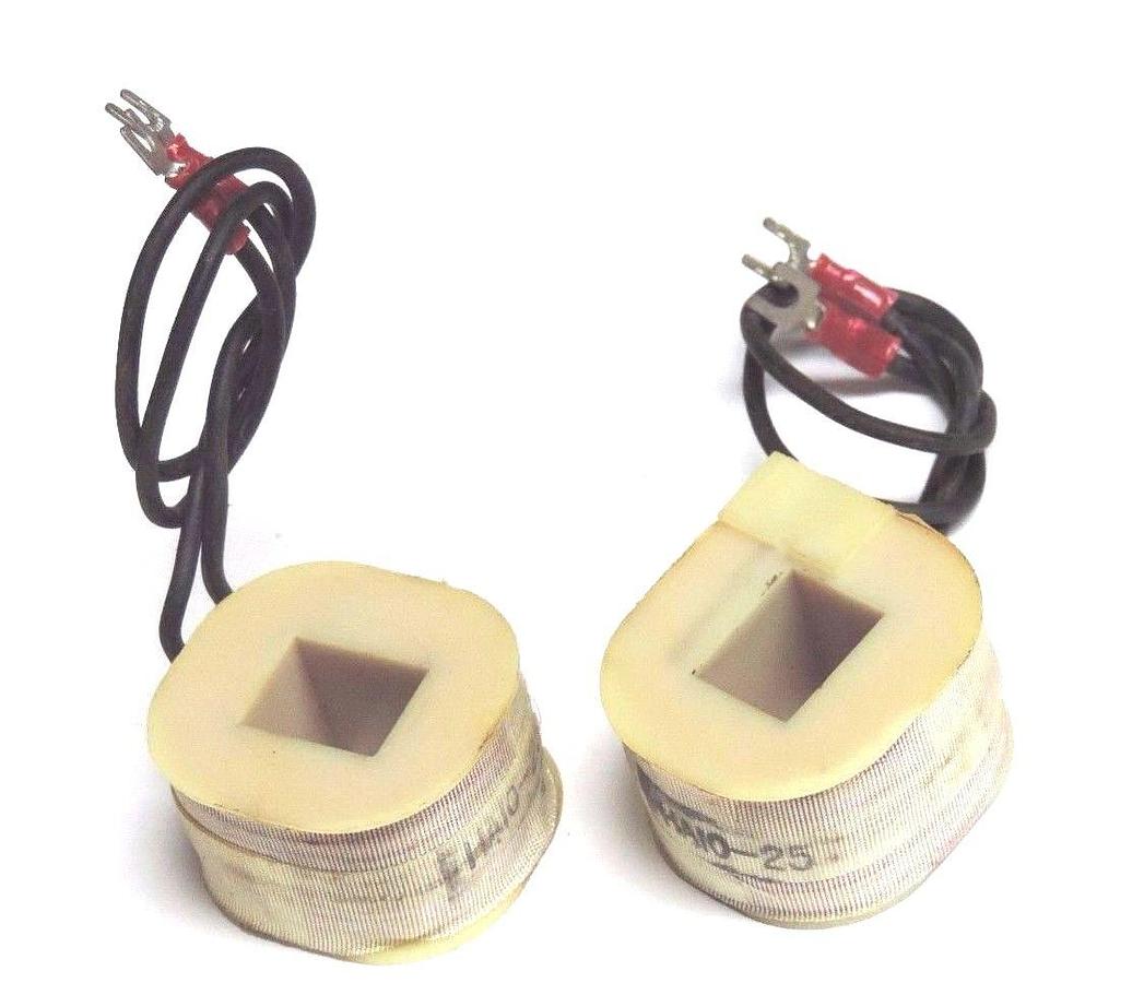 Used LOT OF 2 NEW DANAHER CONTROLS HA10-25 COILS 120V 60HZ 2WIRE, HA1025