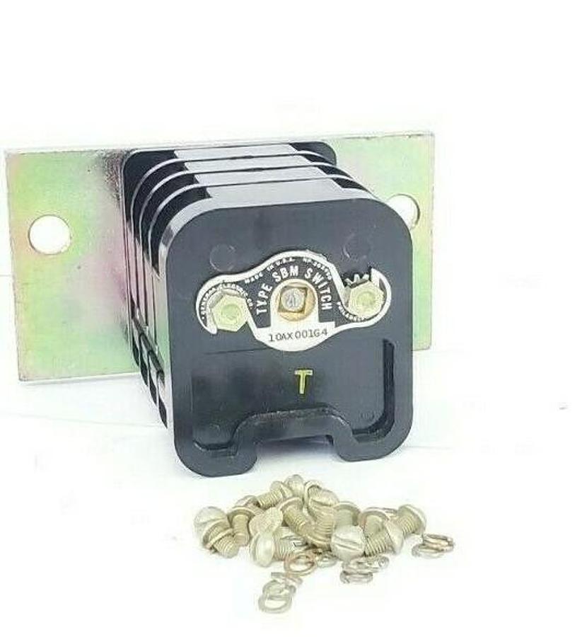 Used NEW GENERAL ELECTRIC 10AX001G4 TYPE: SBM SWITCH 8-POS. NP-202490