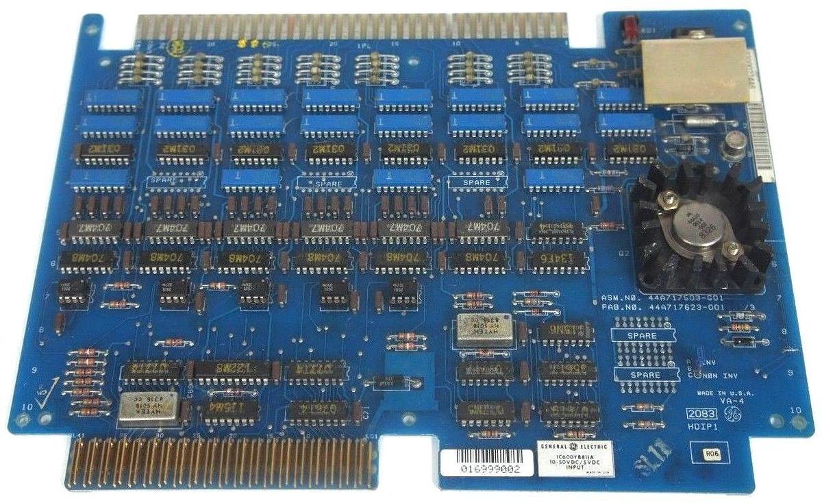 Used GE FANUC IC600YB811A INPUT MODULE 10-50VDC/5VDC INPUT