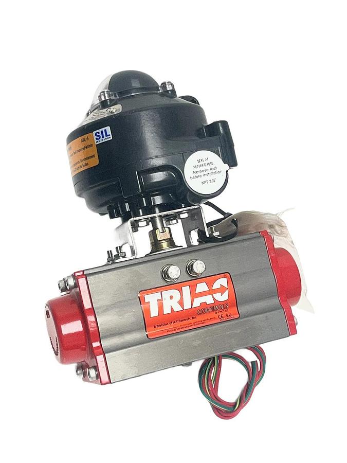 Triac 2R40DA Actuator w/ APL-510N Switch & TVC6 Solenoid - New Surplus