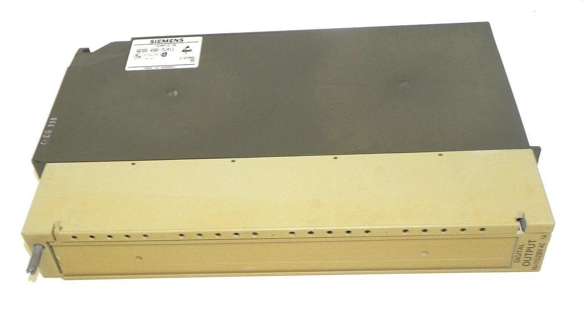 Used SIEMENS 6ES5-456-7LA11 DIGITAL OUTPUT MODULE 16x115/230VAC, 1A, 6ES54567LA11