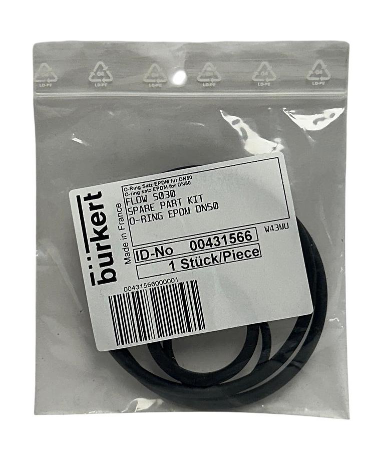 Used BURKERT 00431566 / 431566 OEM FLOW S030 SPARE PARTS KIT 0-RING EPDM DN50 NSMP
