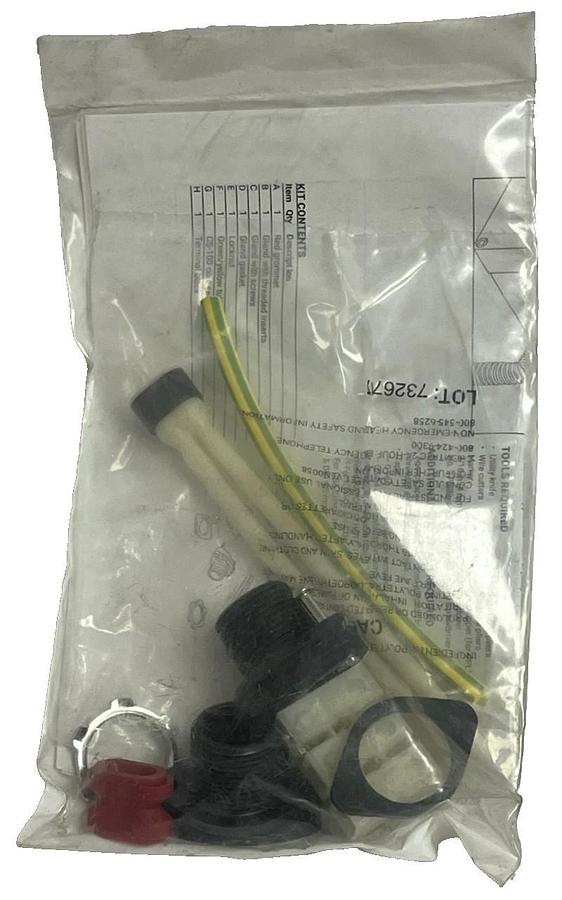 Used nVent Raychem C75-100-A Heating Cable Gland Kit | NEMA 4X | Cold-Applied | 3/4"