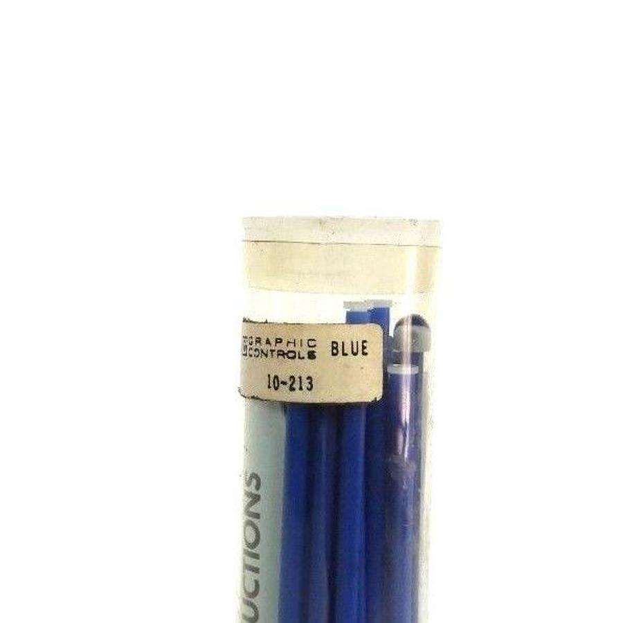 Used NEW GRAPHIC CONTROLS 10-213 BLUE CHART RECORDER INK KIT 10213