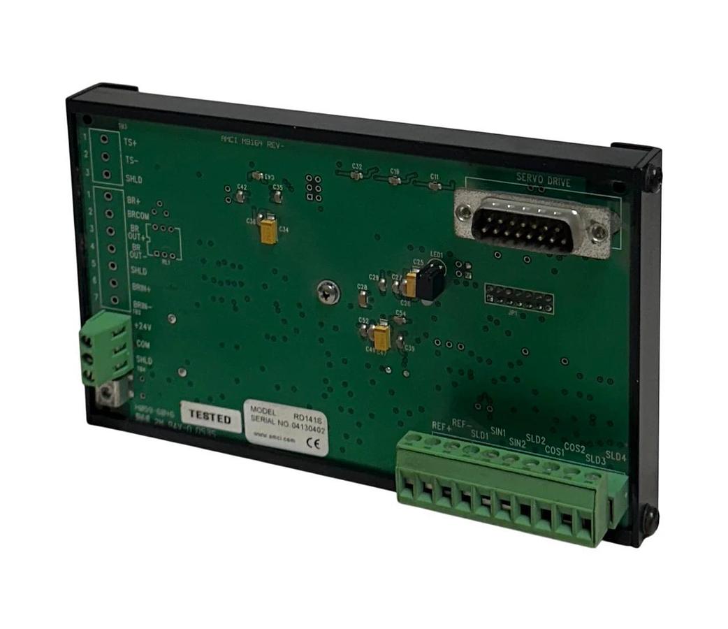 Used AMCI RD141S SLAVE RESOLVER TO DIGITAL CONVERTER INTERFACE MODULE 24VDC USNP
