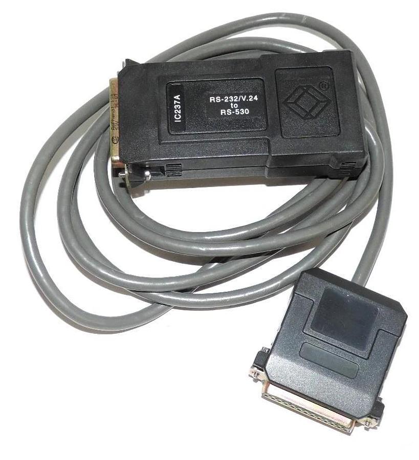 Used NIB BLACK BOX IC 237A-F RS232 TO RS530 INTERFACE CONVERTER