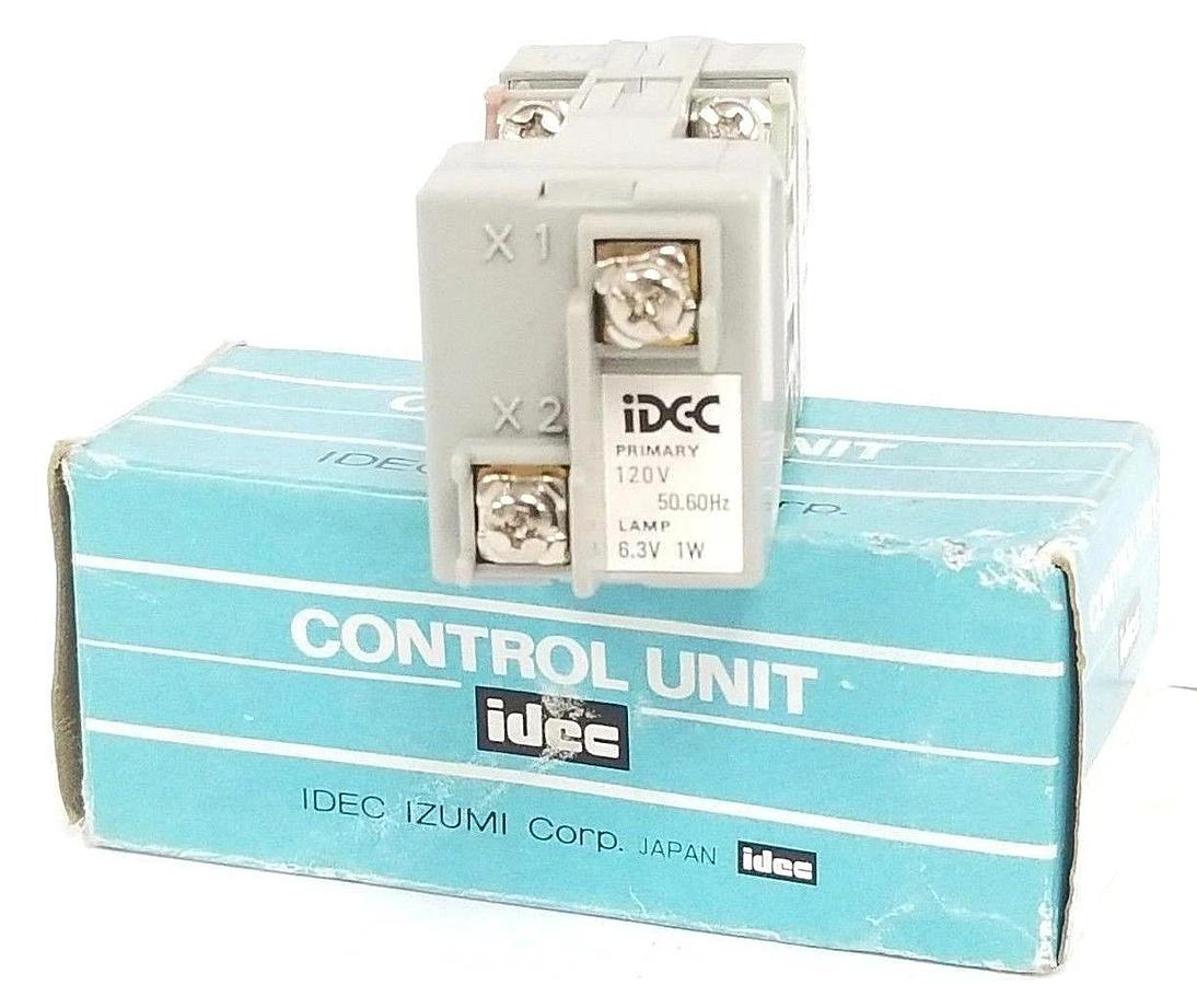 Used NIB IDEC ALW212611-A 22MM PUSHBUTTON ILLUMINATED ALW212611-A, 6.3V, 1W