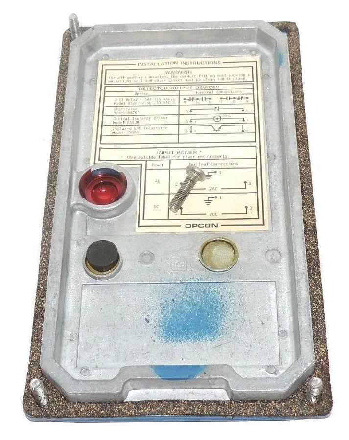 Used OPCON MODEL 8170A-6501 DEMODULATOR PART NO. 101163, 115 VOLTS CONTROL UNIT