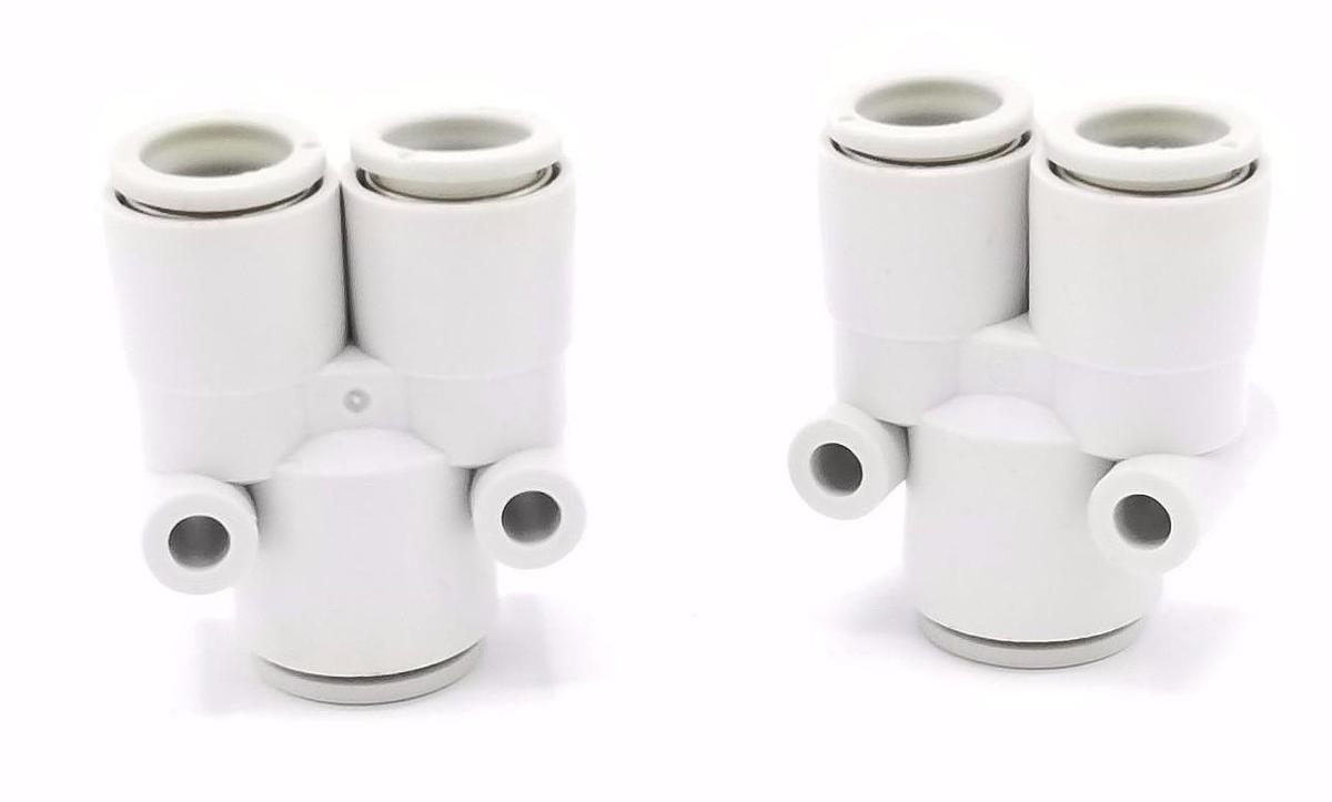 Used LOT OF 2 NEW SMC KQU10-12A FITTINGS KQU1012A
