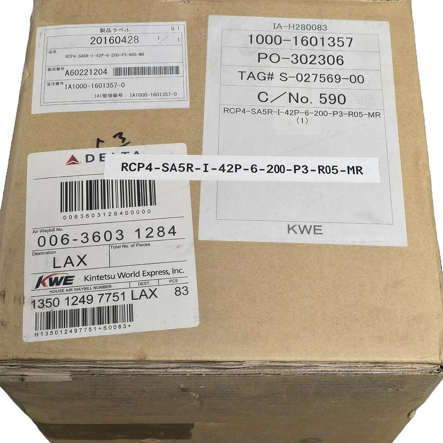 IAI RCP4-SA5R-I-42P-6-200-P3-R05-MR ROBO CYLINDER ELECTRIC ACTUATOR 200mm NSMP