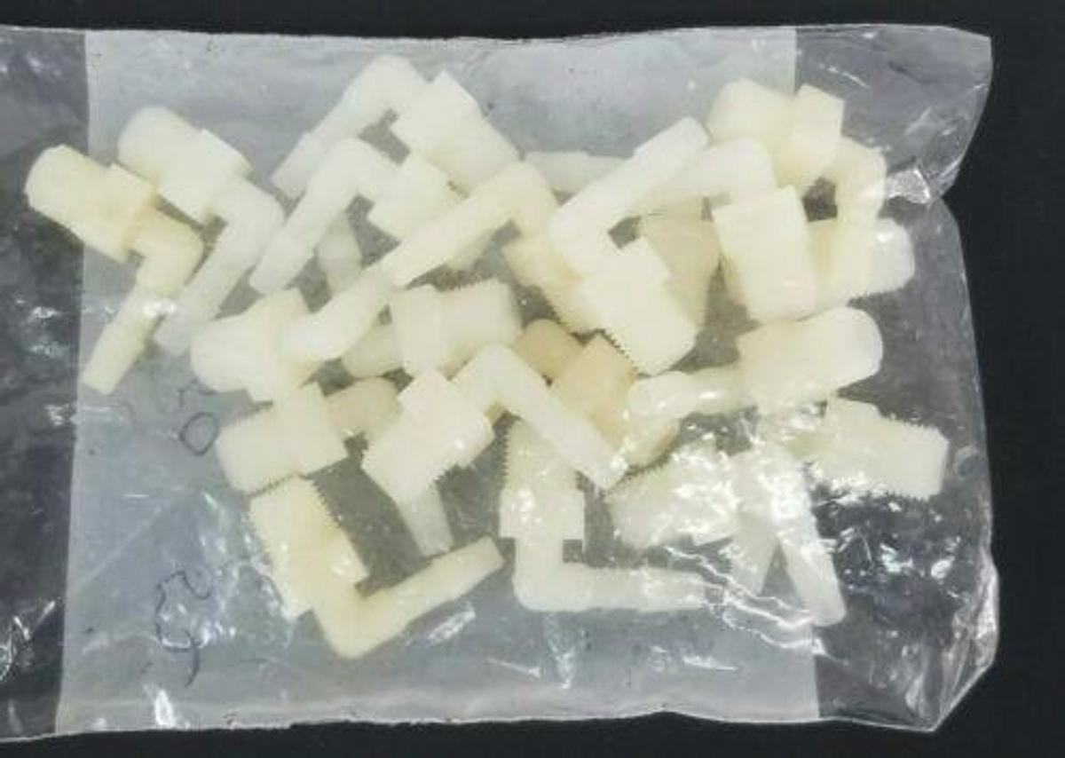 Used LOT OF 20 NEW GENERIC 3/8'' IN THREADED ELBOW VALVES 10MM TUBE CONNECTOR
