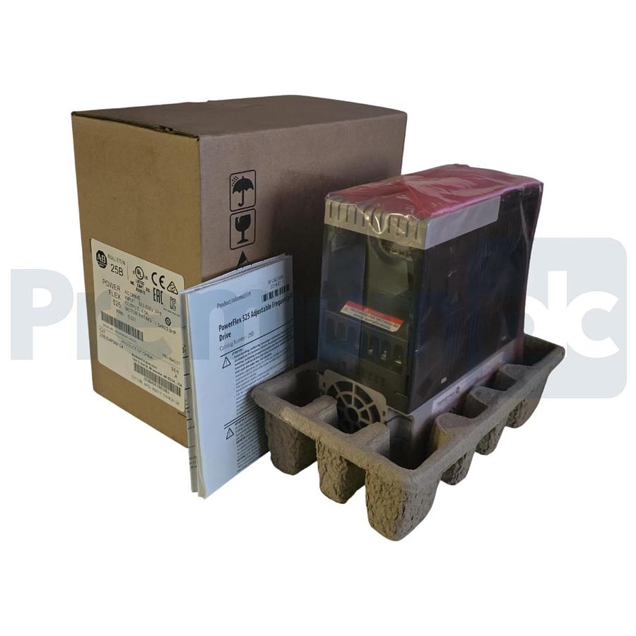 Allen Bradley 25B-D4P0N104 /A PowerFlex 525 AC Drive 2HP 480V 3PH FRN 5.001 NSMP 884951885882