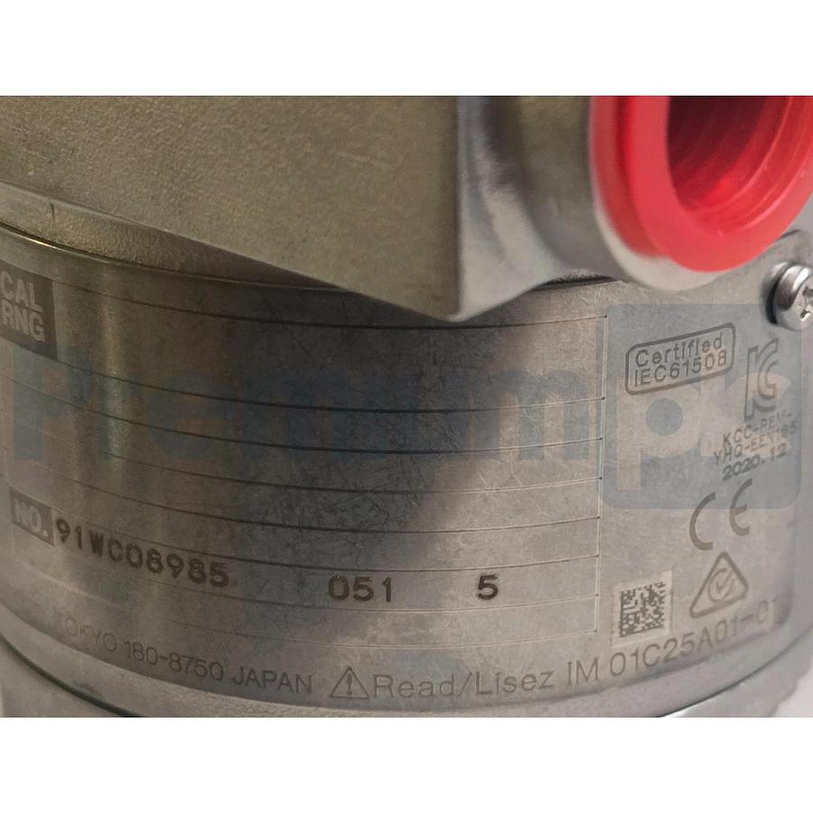 YOKOGAWA EJA110E S2 DIFFERENTIAL PRESSURE TRANSMITTER EJA110E-JLH4G-922ED/FF1/N4