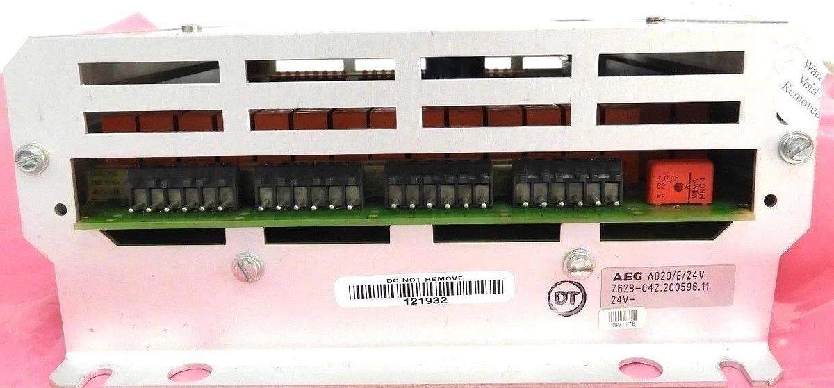 Refurbished AEG GOULD MODICON A020/E/24V 7628-042.200596.11 LOGISTAT EXTENSION 24V