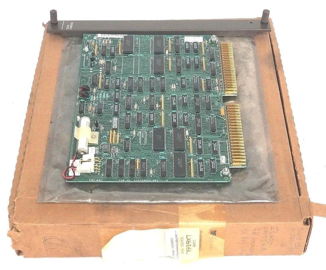 Used GE FANUC IC600LX612K 12K MEMORY MODULE IC600LX612 W/ IC6900FP501A FACEPLATE