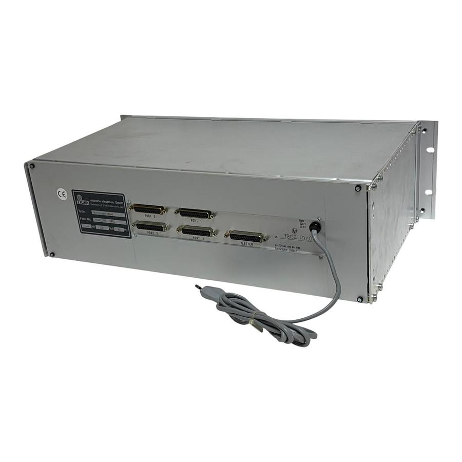 Used Tigra Industrie Electronic CAS-4 Four Channel Multiplexer 19" Rackmount 230V