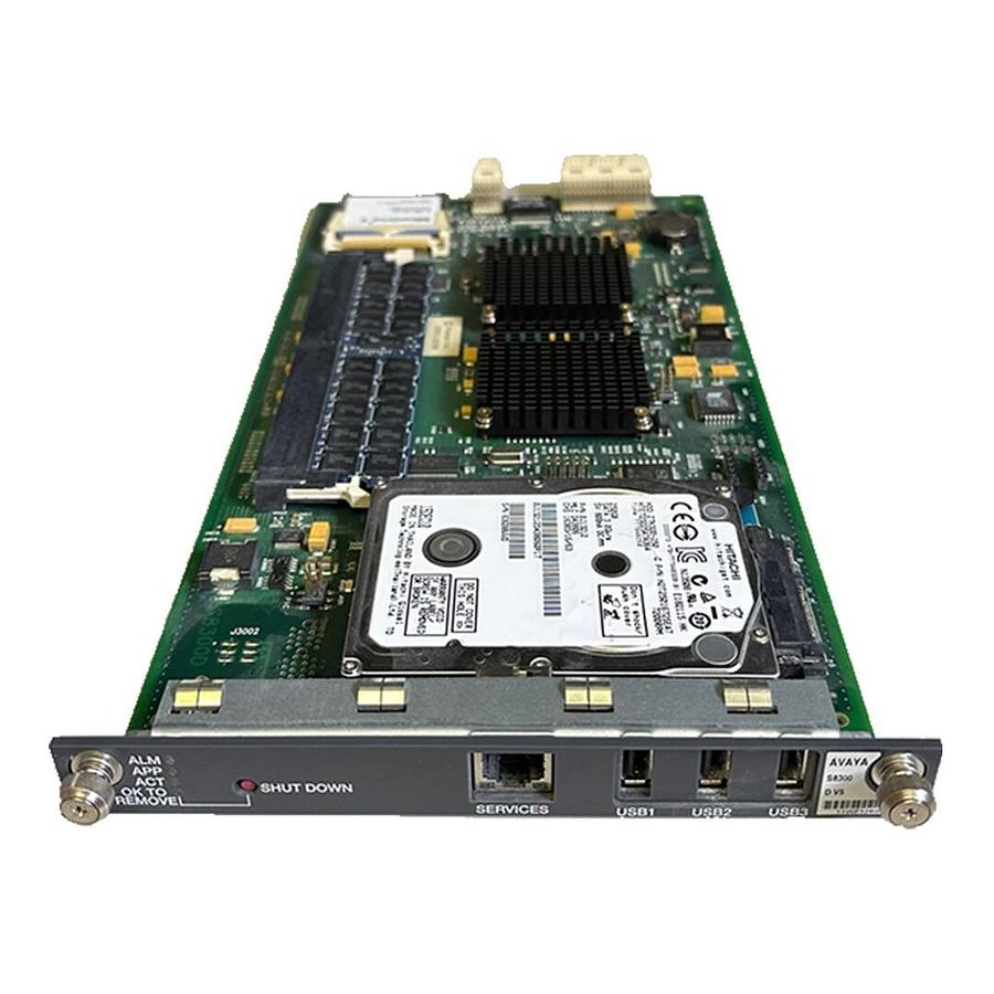 Used AVAYA S8300D SER. 4 V5 MEDIA SERVER 8GM RAM 350GB HDD 700474356