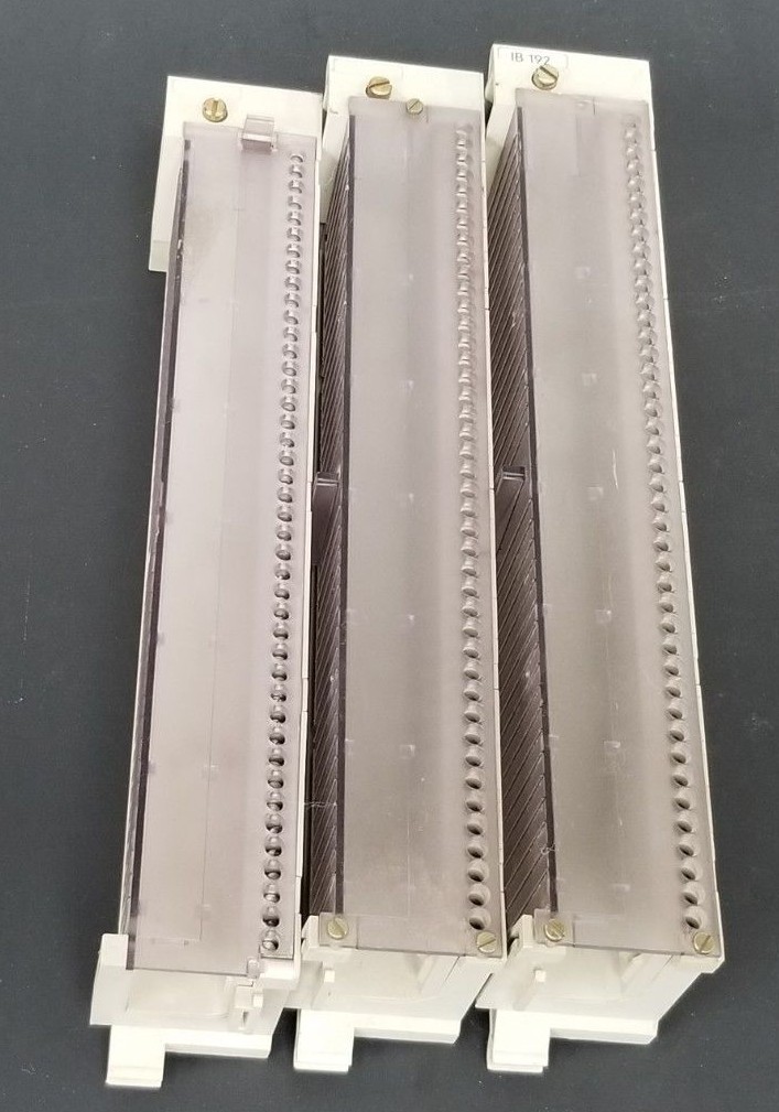 Used LOT OF 3 GENERIC IB-192 WIRING ARMS, 42 TERMINAL, IB192