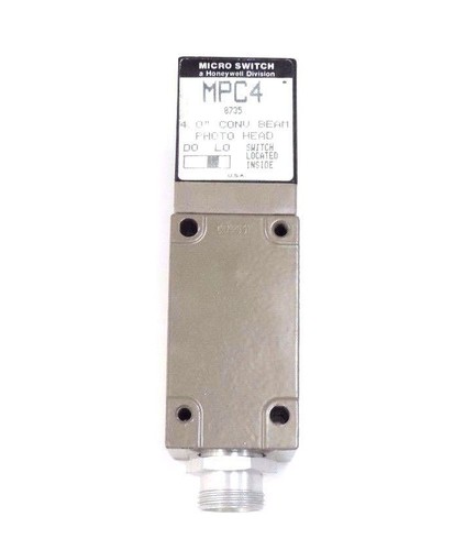 Used HONEYWELL SDS-C1MPS1 LIMIT SWITCH & SDS-CZMPB51 W/ MPC4 PHOTOELECTRIC HEAD