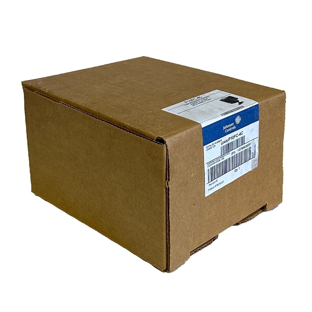Used NEW JOHNSON CONTROLS P10FC-4C / P10FC4C LOW PRESSURE CONTROL 3-20PSIG W/ BARB