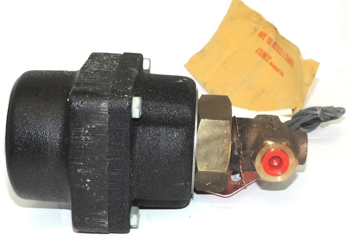 NEW ATKOMATIC VALVE CO. 15400-X PRESSURE VALVE 15400X SIZE: 1/4'' COIL NO. H1115