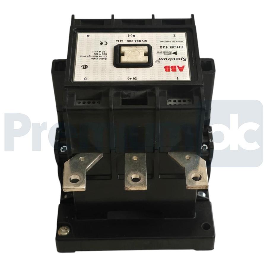 Used ABB EHDB130-21-11 Drive Contactor SK824085-AF EHDB130C-1L 110/120VAC 130A USPI