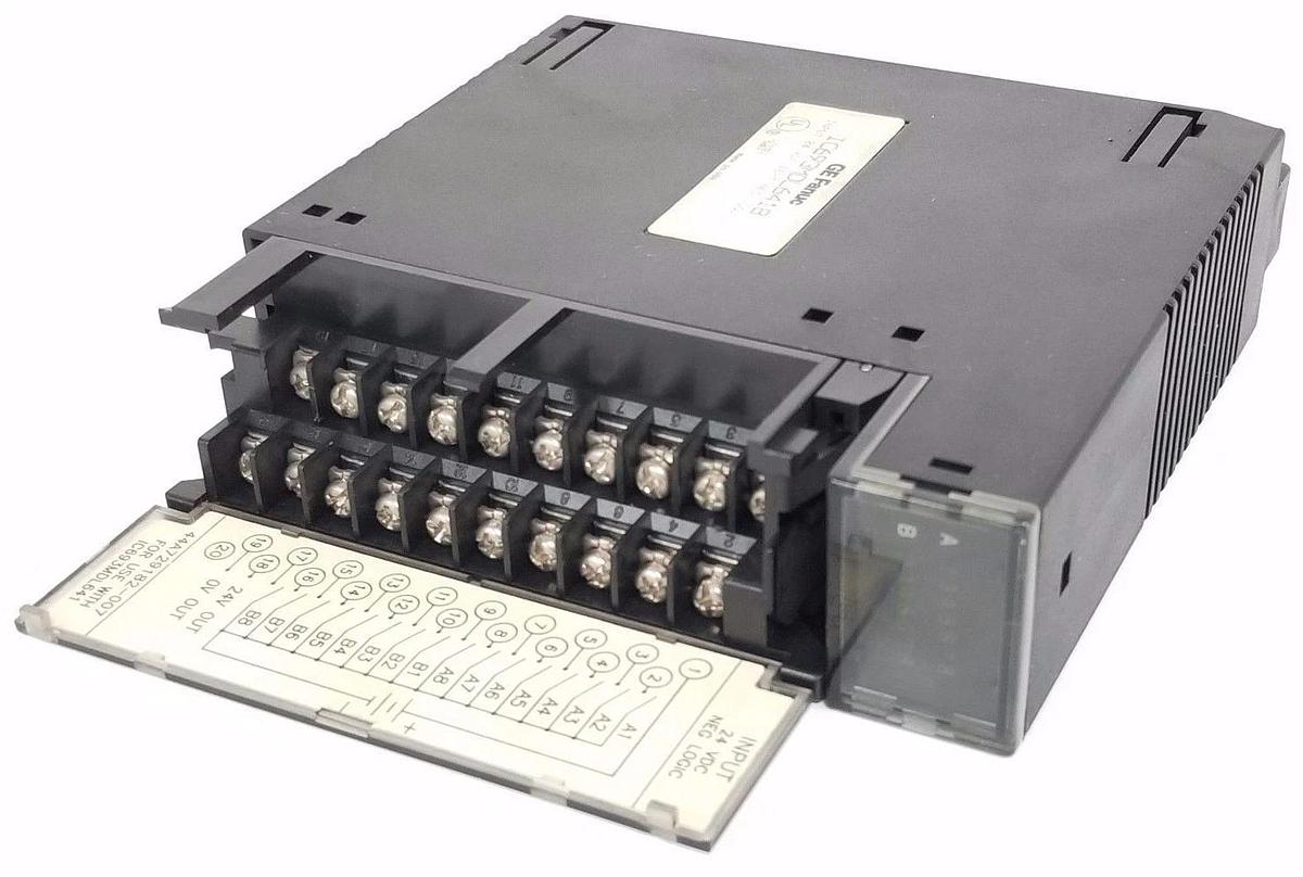 Used GE FANUC IC693MDL641B INPUT MODULE 24 VDC 16PT NEG LOGIC